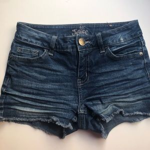 Justice Blue Jean Shorts